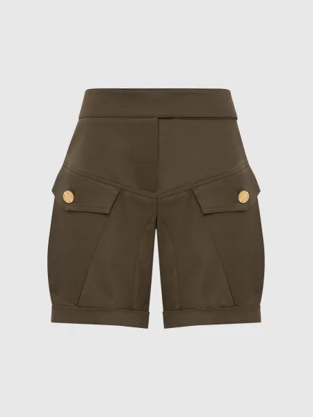 Шорты Alexandre Vauthier зеленые