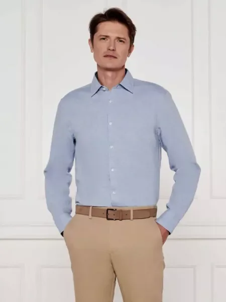 BOSS BLACK Len ing | Casual fit fekete