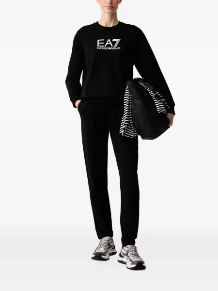 Анцуг Ea7 Emporio Armani с принт черно