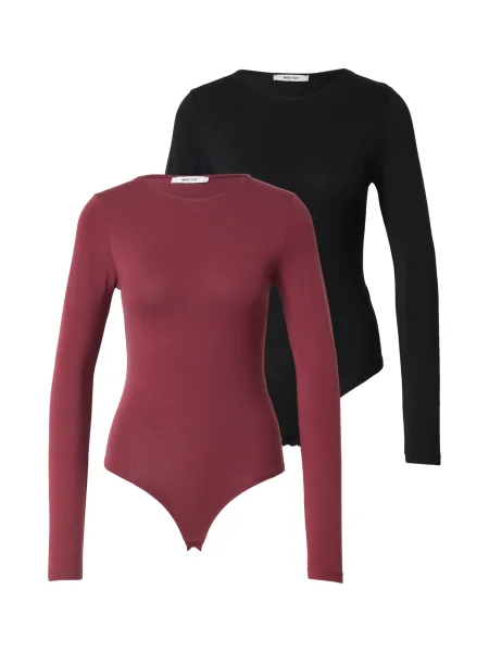 ABOUT YOU Tricou body Lulu roșu bordeaux negru