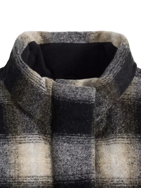 Decupat geacă cămașă Levi's® în carouri de flanelă roșu
