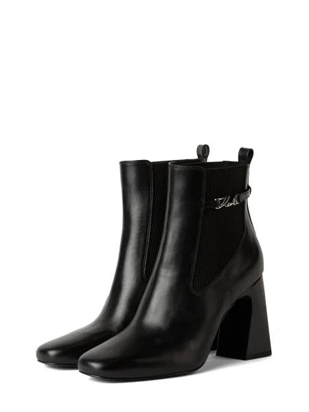 KARL LAGERFELD Botine Astra Nova negru