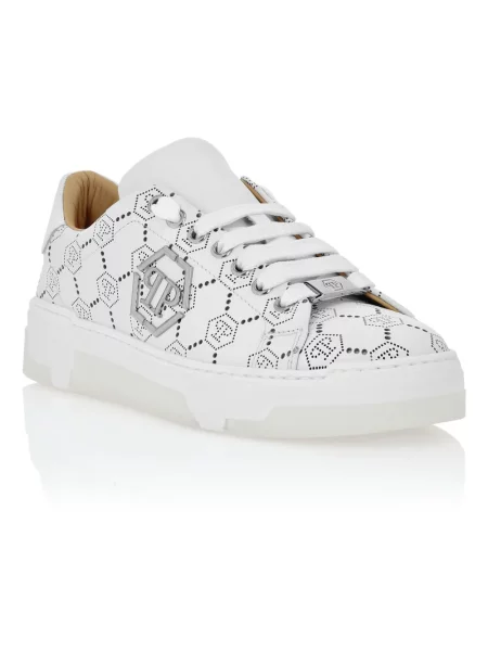 Sneakersy Philipp Plein białe