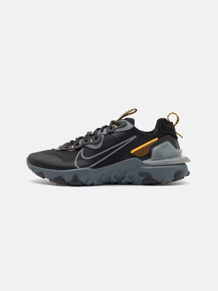 Nike Sportswear Rövid szárú sportcipők React Vision szürke / narancs fekete