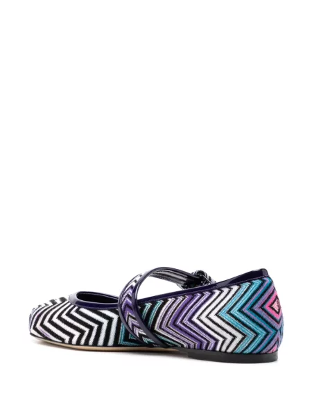 Balerinke Missoni ljubičasta