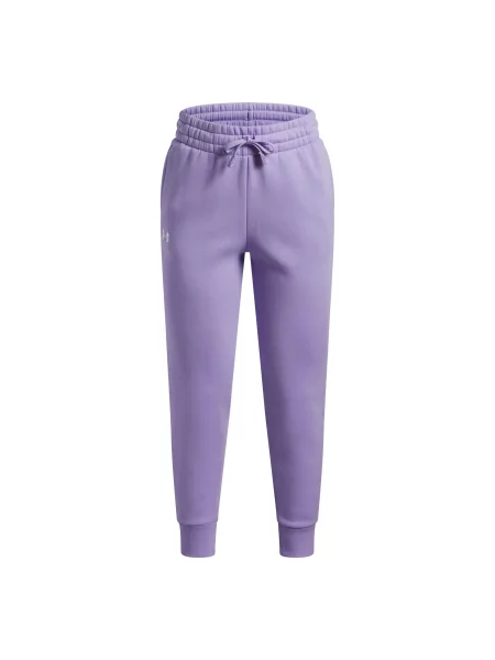 Under Armour Dziewczęce Spodnie dresowe UA Rival Fleece białe