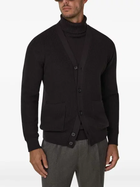 Cardigan Boggi Milano de lână maro