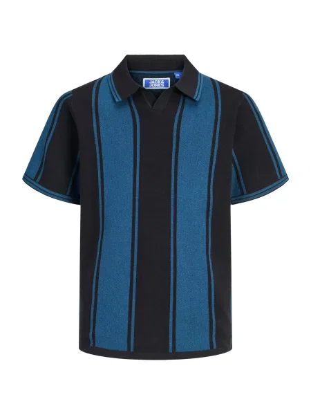 Jack & Jones Junior Πουλόβερ JCOBREEZE μπλε μαύρο