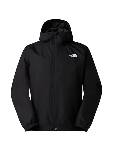 Geacă The North Face cu glugă negru
