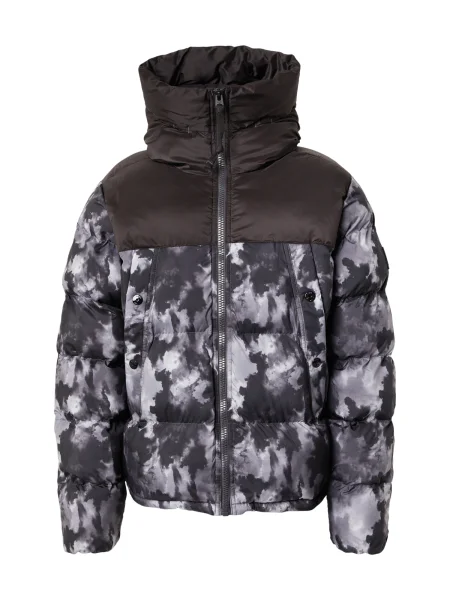 G-STAR Geacă de iarnă Expedition gri bazalt negru