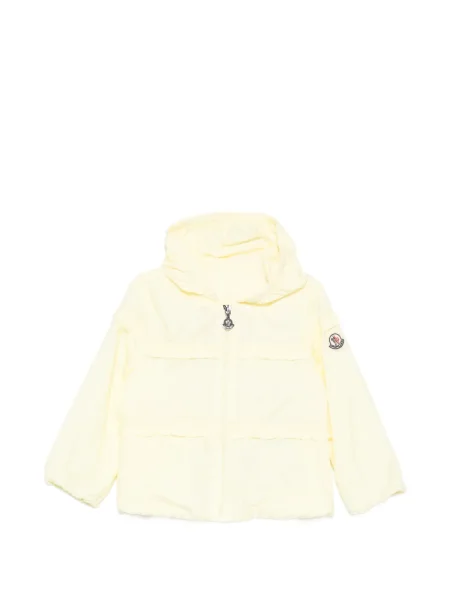 Kurtka dziecięca Moncler Enfant żółta