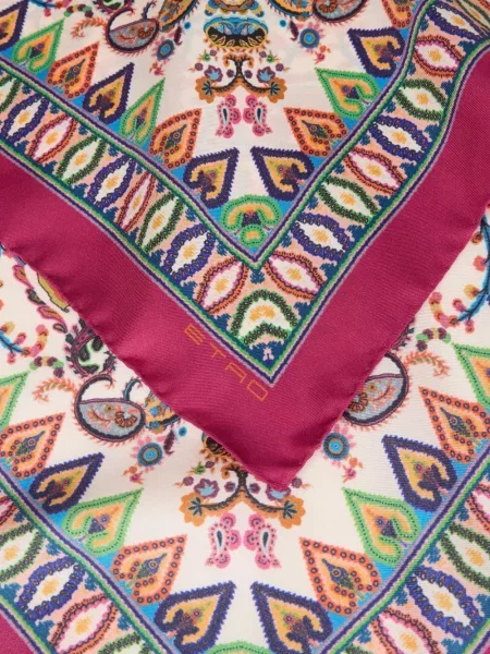 Fular Etro cu imagine cu model paisley