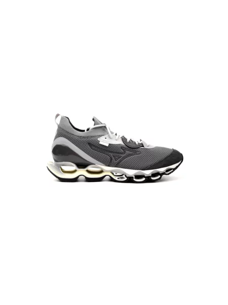 Sneakersy Mizuno skórzane szare