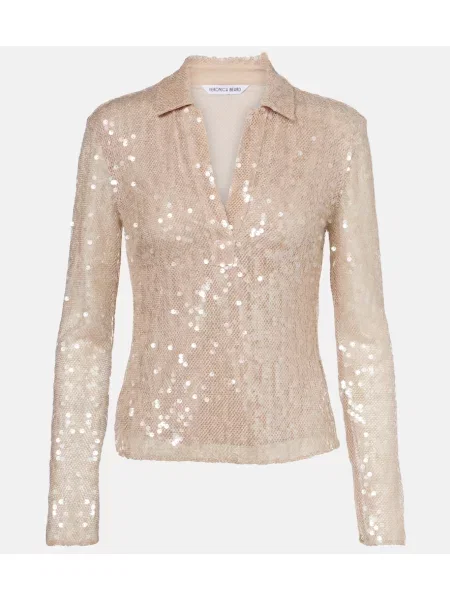 Bluză Veronica Beard bej