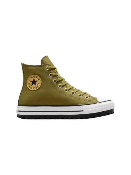 Členkové topánky Converse zelená