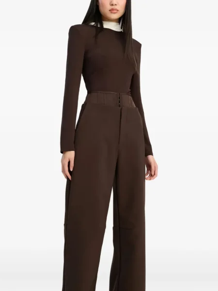 Pantaloni Rotate Birger Christensen maro