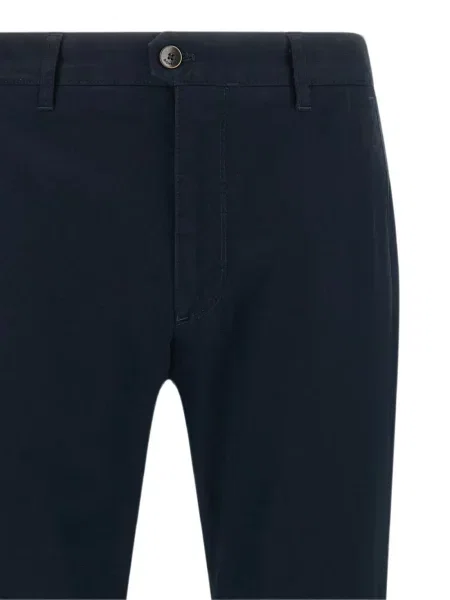 Pantaloni Incotex din canvas albastru