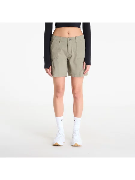 Szorty Urban Classics Ladies Cotton Cargo Shorts Pale Olive khaki