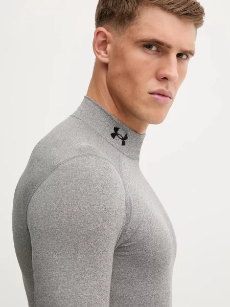 Hosszú ujjú hosszú hosszú ujjú póló Under Armour szürke
