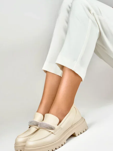 Zirkonové polobotky Primohurt béžové