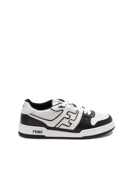 Sneakersy Fendi z logo białe