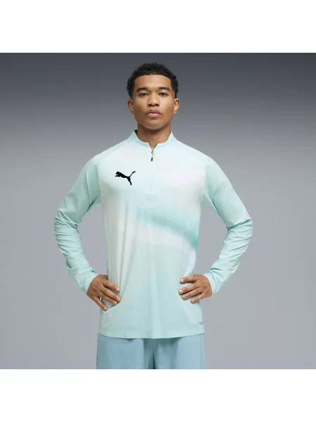 PUMA koszulka piłkarska Individual Lightspeed Ultimate z zamkiem Akcesoria S niebieski