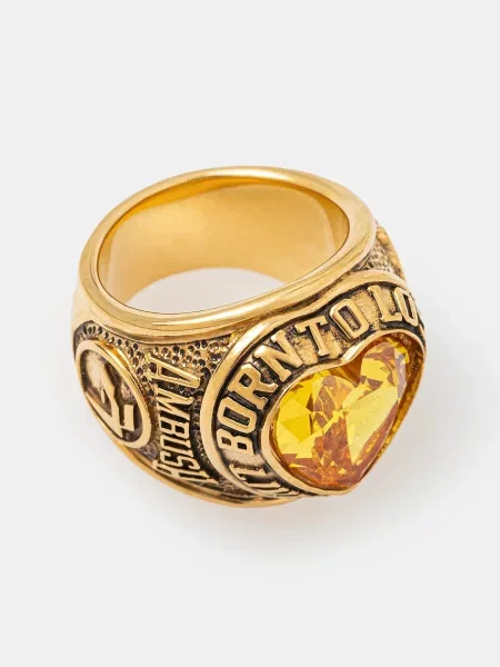 AMBUSH inel de Heart Class Ring argint