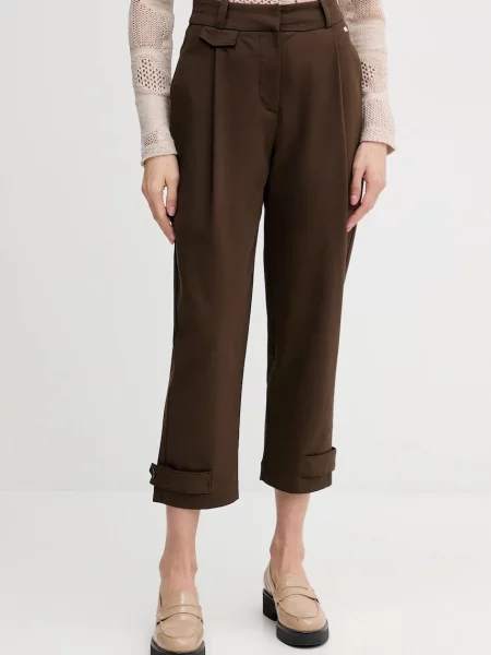Pedro del Hierro pantaloni fason chinos high waist maro