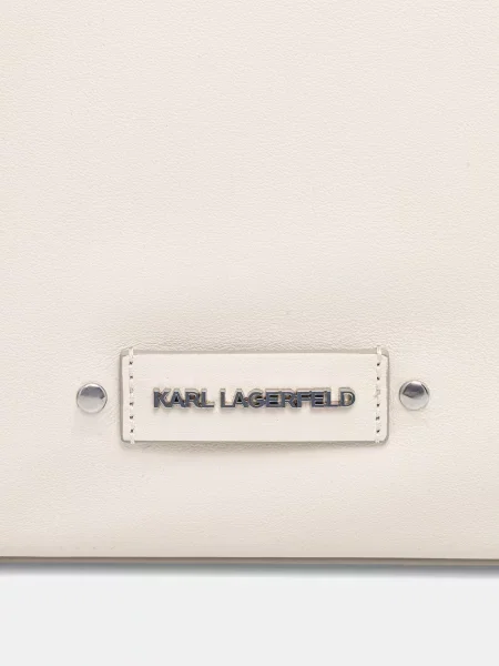 Кожаная сумка шоппер Karl Lagerfeld