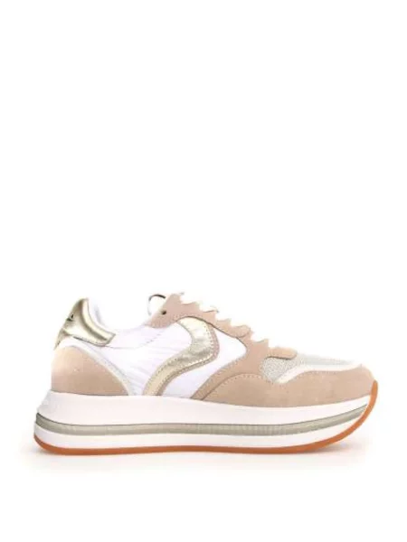 Sneakersy Voile Blanche beżowe