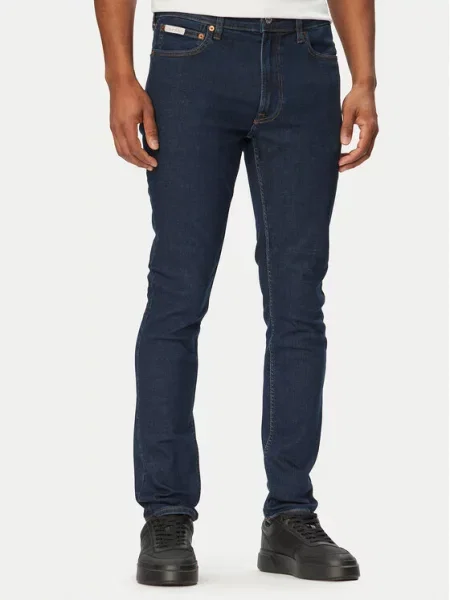 Calvin Klein Jeans Blugi Bleumarin Skinny Fit
