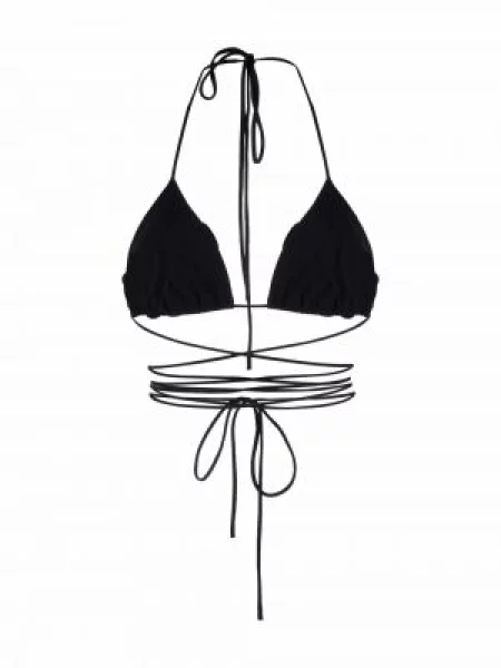 Květinové bikiny Magda Butrym černé
