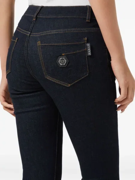Skinny fit traperice Philipp Plein plava