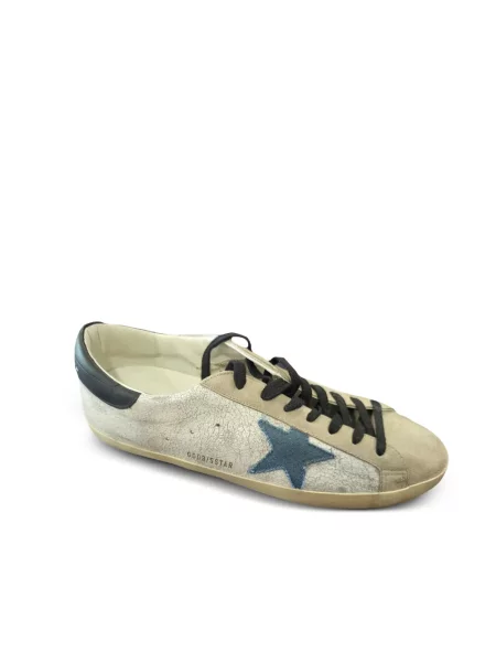 Sneakerși Golden Goose din piele zdrențuiți
