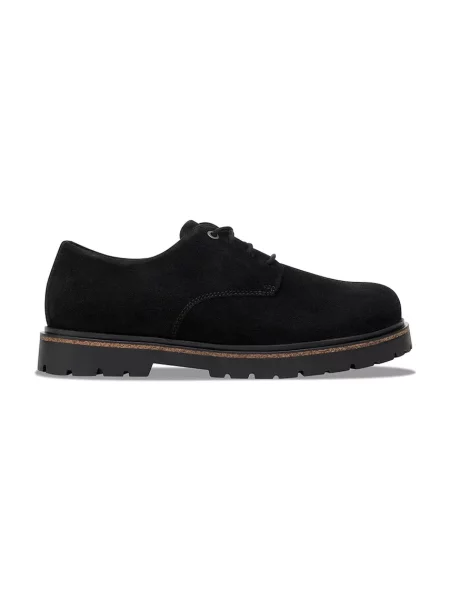 Birkenstock pantofi de piele întoarsă Highwood Lace Low