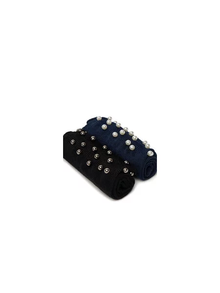 Nine West Zoknik 2 PACK Színes fekete
