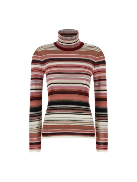 Sweter z golfem Missoni wełniany