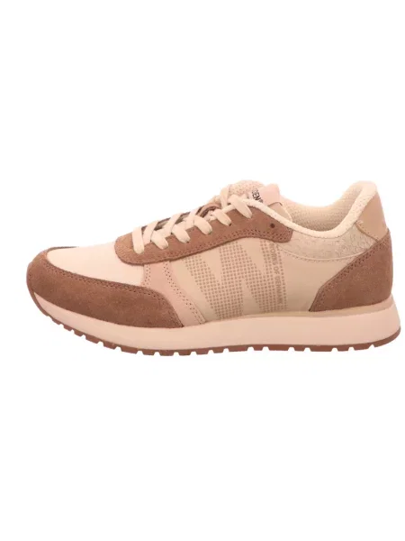 Sneakersy Woden brązowe