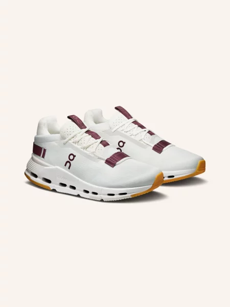 On Sneakersy Cloudnova 2 weiss białe