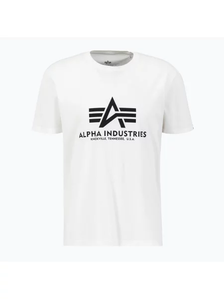 Tričko Alpha Industries Basic white bílé