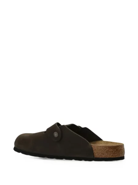 Papuci tip mules Birkenstock maro
