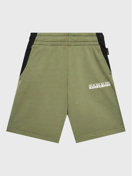 Pantaloni scurți copii Napapijri verde