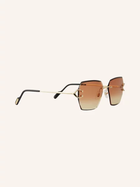 Cartier Okulary Przeciwsłoneczne gold czarne