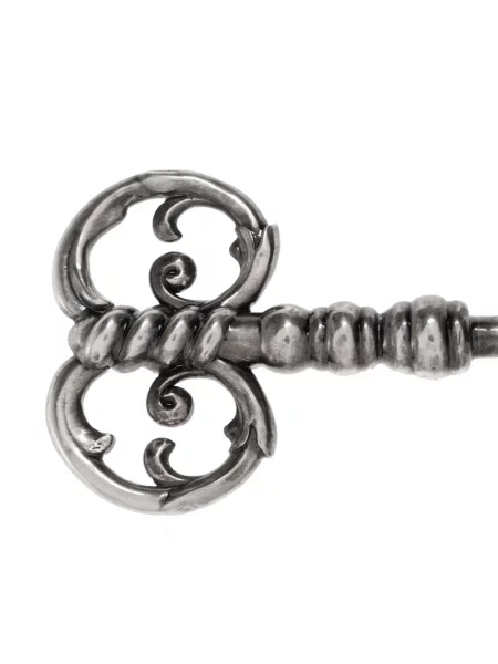 Brosa Moschino argintiu