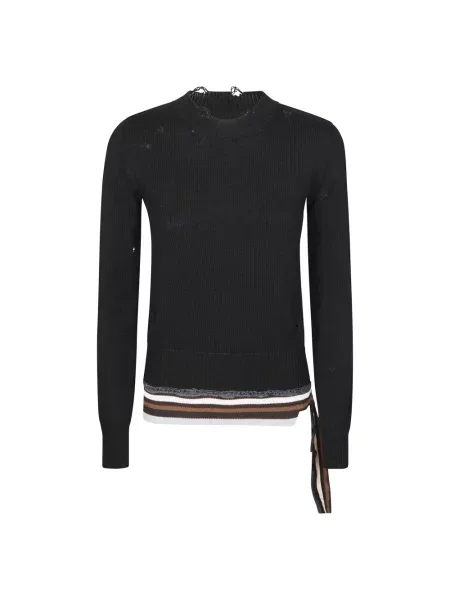 Sweter Mm6 Maison Margiela niebieski