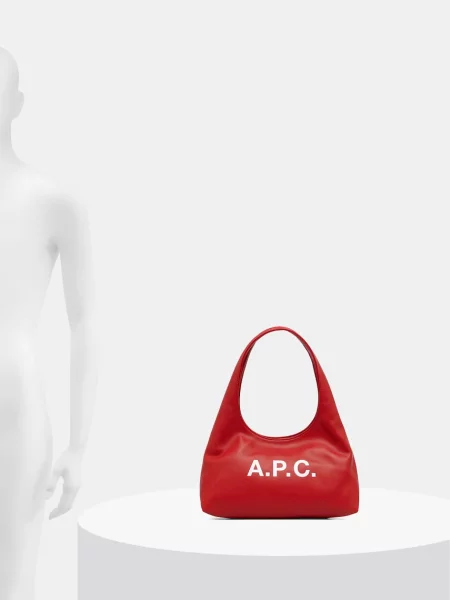 A.P.C. сумочка hobo жіноча зі штучної шкіри baby ninon shoulder