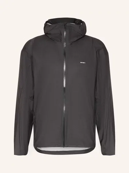 Satisfy Běžecká Bunda 3l Rain Fly Jacket černá