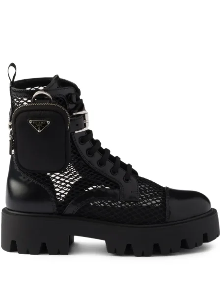 Botine Prada plasă negru