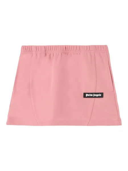 Spódnica mini dziecięca Palm Angels różowa
