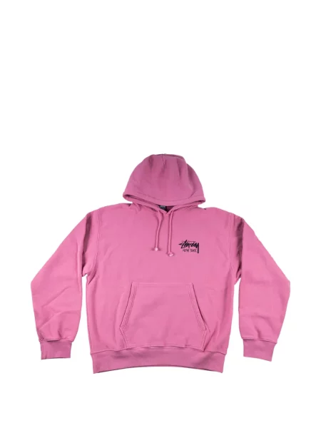 Hanorac cu glugă Stüssy roz